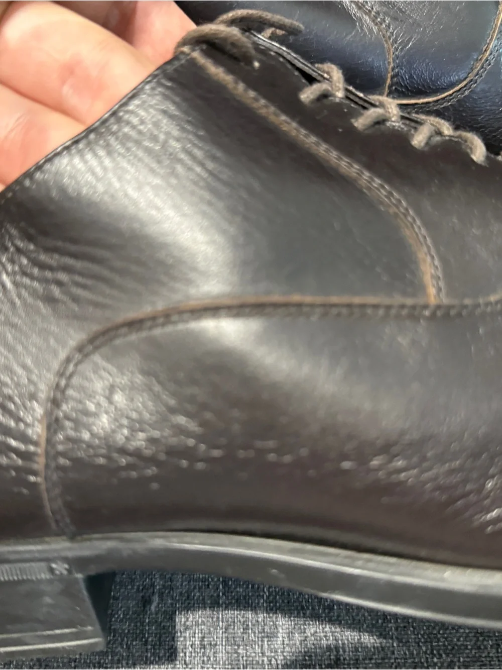 Bruno Magli super soft Brown Leather lace up Oxfords size 12 $540
